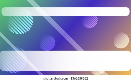 Abstract Blurred Gradient Background with Line, Circle. With Light. For Bright Website Banner, Invitation Card, Scree Wallpaper. Vector Illustration
