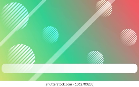 Abstract Blurred Gradient Background with Line, Circle. With Light. For Bright Website Banner, Invitation Card, Scree Wallpaper. Vector Illustration