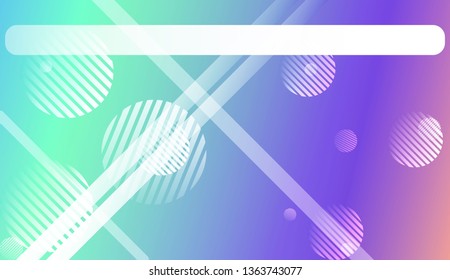 Abstract Blurred Gradient Background with Line, Circle. With Light. For Your Graphic Invitation Card, Poster, Brochure. Vector Illustration