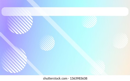 Abstract Blurred Gradient Background with Line, Circle. With Light. For Bright Website Banner, Invitation Card, Scree Wallpaper. Vector Illustration.