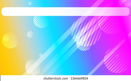 Abstract Blurred Gradient Background with Line, Circle. With Light. For Bright Website Banner, Invitation Card, Scree Wallpaper. Vector Illustration.