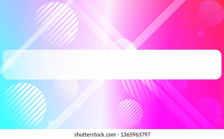 Abstract Blurred Gradient Background with Line, Circle. With Light. For Bright Website Banner, Invitation Card, Scree Wallpaper. Vector Illustration.