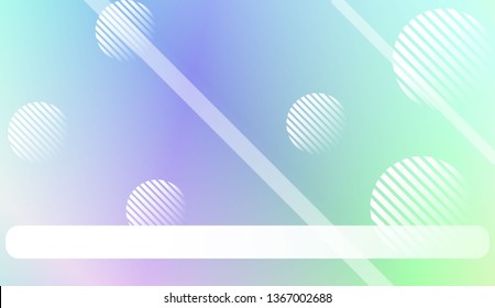 Abstract Blurred Gradient Background with Line, Circle. With Light. For Bright Website Banner, Invitation Card, Scree Wallpaper. Vector Illustration.