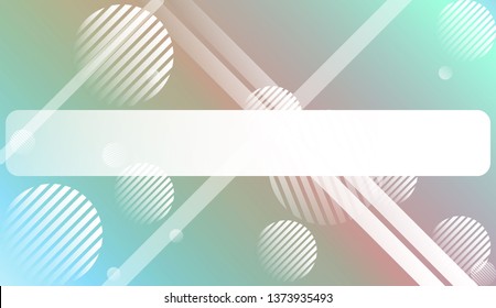 Abstract Blurred Gradient Background with Line, Circle. With Light. For Bright Website Banner, Invitation Card, Scree Wallpaper. Vector Illustration.