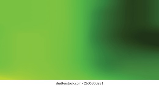 Abstract blurred gradient background with a smooth transition from light to dark shades of green, creating a soft and modern aesthetic