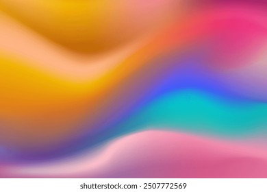 Abstractas fondo de degradado borroso. Diseño de verano con colores vibrantes líquidos perfecto para redes sociales, Web, póster, impresión.