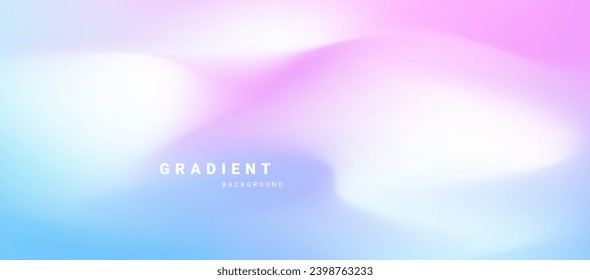 Abstract blurred gradient background  vector