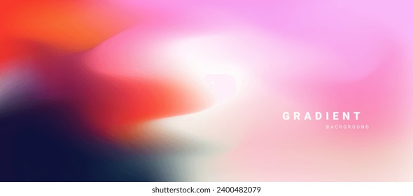 Abstract blurred gradient background vector 