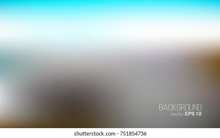 Abstract blurred gradient background. Vector illustration. Concept for your graphic design, banner or poster