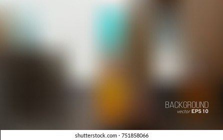 Abstract blurred gradient background. Vector illustration. Concept for your graphic design, banner or poster