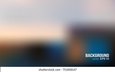 Abstract blurred gradient background. Vector illustration. Concept for your graphic design, banner or poster