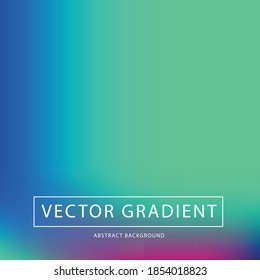 Abstract blurred gradient background in vibrant rainbow colors. Colorful banner template. Light editable soft color vector illustration without transparency.