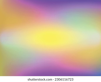 Abstract blurred gradient background in vibrant rainbow colors