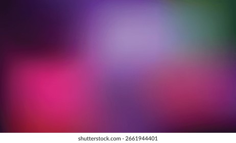 Abstract blurred gradient background in vibrant purple and pink colors.