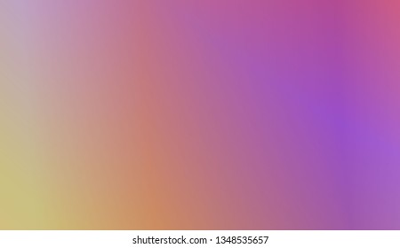 Abstract Blurred Gradient Background. For Your Bright Website Pattern, Banner Header. Vector Illustration