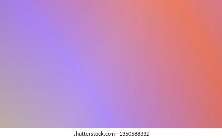 Abstract Blurred Gradient Background. For Your Bright Website Pattern, Banner Header. Vector Illustration