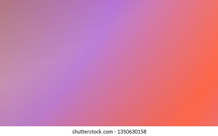 Abstract Blurred Gradient Background. For Your Bright Website Pattern, Banner Header. Vector Illustration