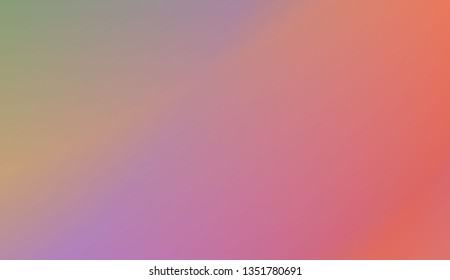Abstract Blurred Gradient Background. For Your Bright Website Pattern, Banner Header. Vector Illustration