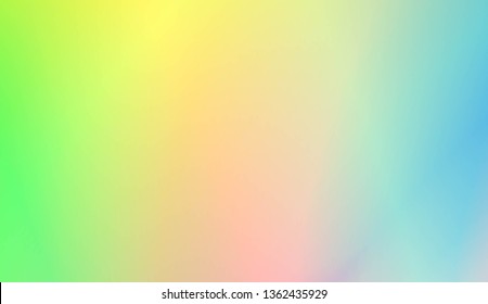 Abstract Blurred Gradient Background. For Your Graphic Invitation Card, Poster, Brochure. Vector Illustration