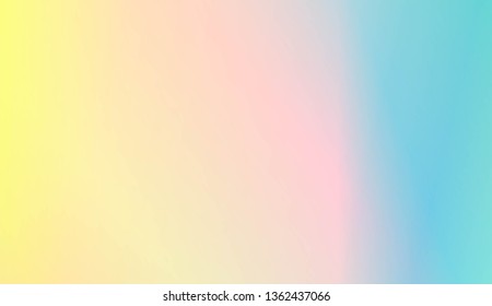 Abstract Blurred Gradient Background. For Your Graphic Invitation Card, Poster, Brochure. Vector Illustration