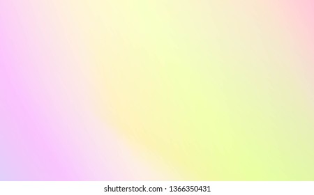 Abstract Blurred Gradient Background. For Your Graphic Invitation Card, Poster, Brochure. Vector Illustration