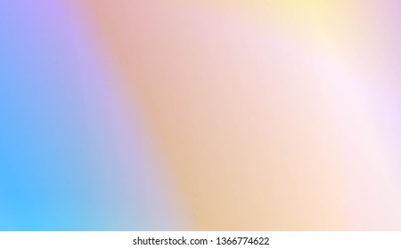 Abstract Blurred Gradient Background. For Your Graphic Invitation Card, Poster, Brochure. Vector Illustration