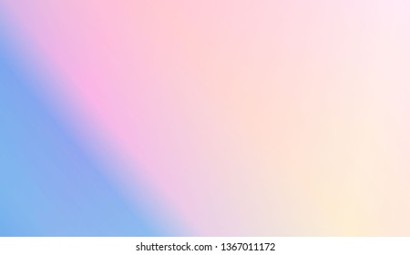 Abstract Blurred Gradient Background. For Your Graphic Invitation Card, Poster, Brochure. Vector Illustration