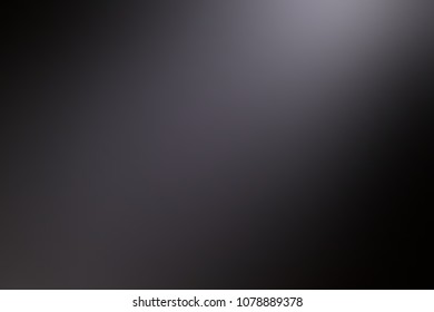 Abstract blurred gradient Black and white spotlight mesh vector background.