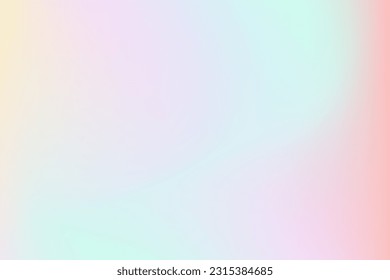 Abstract blurred gradient colorful background
