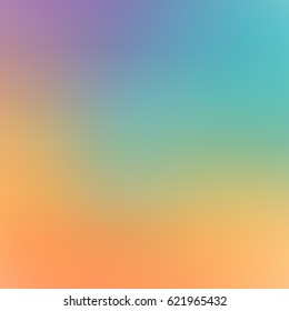 Abstract blurred gradient colorful mesh vector background.