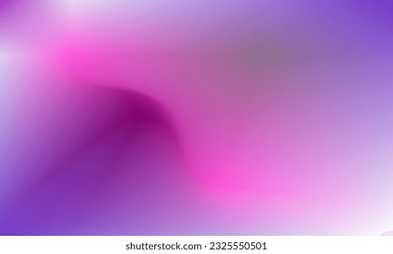 Abstract blurred gradient fantasy background with grainy texture. Smooth templates for brochure covers, flyers, booklets, branding. Purple color.