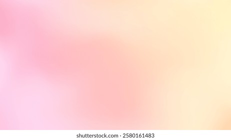 Abstract blurred gradient fluid background design wallpaper template with dynamic color, waves, and geometric shape. vector illustration