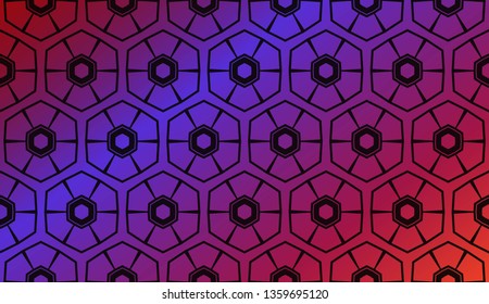 Abstract Blurred Gradient Geometric Background. For Your Graphic Invitation Card, Poster, Brochure. Vector Illustration.