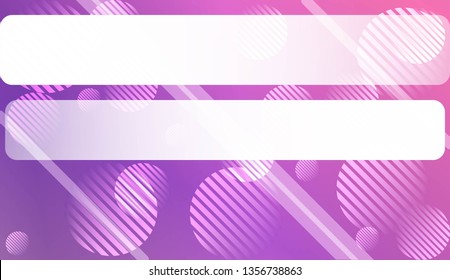 Abstract Blurred Gradient GeometricBackground with Line, Circle. With Light. For Bright Website Banner, Invitation Card, Scree Wallpaper. Vector Illustration