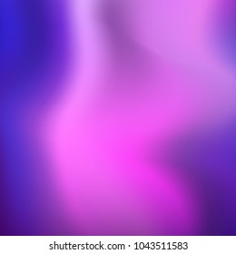 Abstract blurred gradient mesh background in bright rainbow colors. Colorful smooth banner template. Easy editable soft colored vector illustration in EPS8 without transparency.