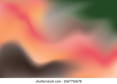Abstract blurred gradient mesh background. Vector, illustration.