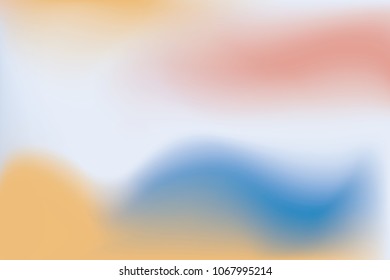 Abstract blurred gradient mesh background. Vector, illustration.