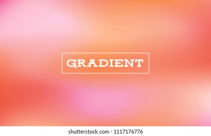 Abstract blurred gradient mesh background in stylish colors. Colorful smooth banner template. Easy editable soft colored vector illustration in EPS10 without transparency. Abstract illustration.