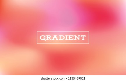 Abstract blurred gradient mesh background in stylish colors. Colorful smooth banner template. Easy editable soft colored vector illustration in EPS10 without transparency. Abstract illustration.