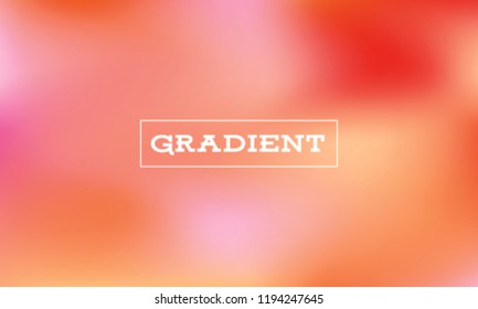 Abstract blurred gradient mesh background in stylish colors. Colorful smooth banner template. Easy editable soft colored vector illustration in EPS10 without transparency. Abstract illustration.
