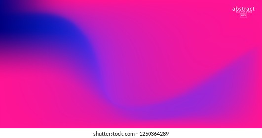 Abstract blurred gradient mesh background color bright. Colorful smooth soft banner template. Creative vibrant vector illustration