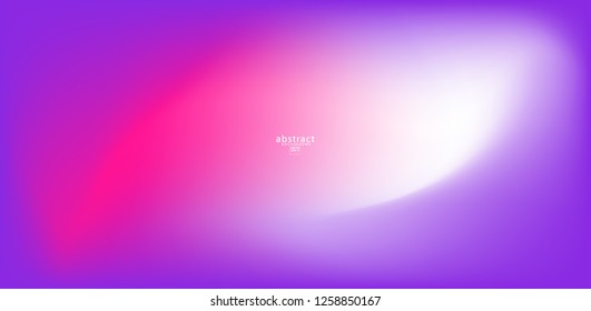 Abstract blurred gradient mesh background color bright. Colorful smooth soft banner template. Creative vibrant vector illustration