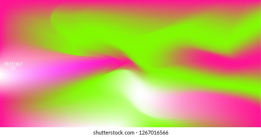 Abstract blurred gradient mesh background color bright. Colorful smooth soft banner template. Creative vibrant vector illustration