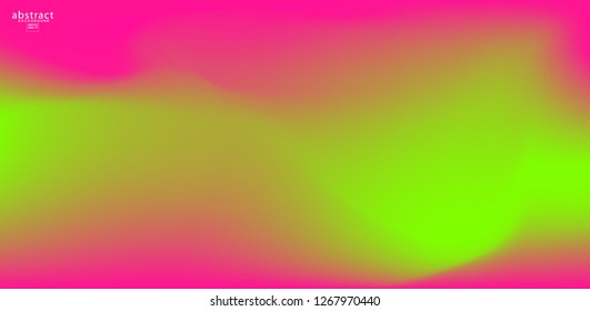 Abstract blurred gradient mesh background color bright. Colorful smooth soft banner template. Creative vibrant vector illustration