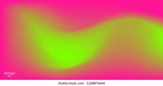 Abstract blurred gradient mesh background color bright. Colorful smooth soft banner template. Creative vibrant vector illustration