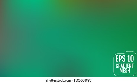 Abstract blurred gradient mesh background with light. Nature backdrop.  Ecology concept for your graphic design, banner or poster. Vector illustration. 