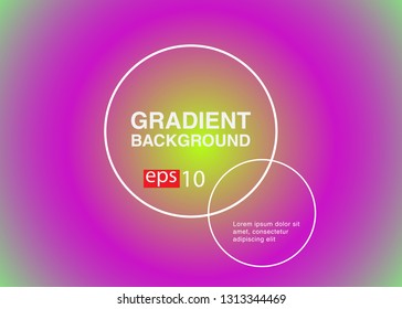 Abstract blurred gradient mesh background in bright rainbow colors Colorful smooth banner template