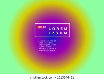 Abstract blurred gradient mesh background in bright rainbow colors Colorful smooth banner template