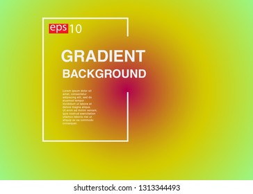 Abstract blurred gradient mesh background in bright rainbow colors Colorful smooth banner template