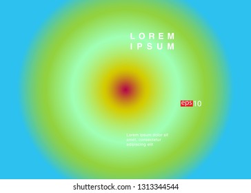 Abstract blurred gradient mesh background in bright rainbow colors Colorful smooth banner template